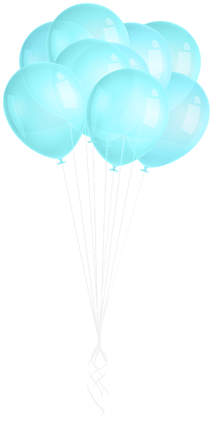 This png image - Balloons Blue PNG Clipart, is available for free download