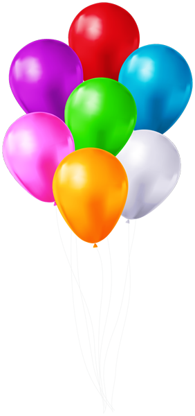 This png image - Balloons Bunch Transparent PNG Clipart, is available for free download
