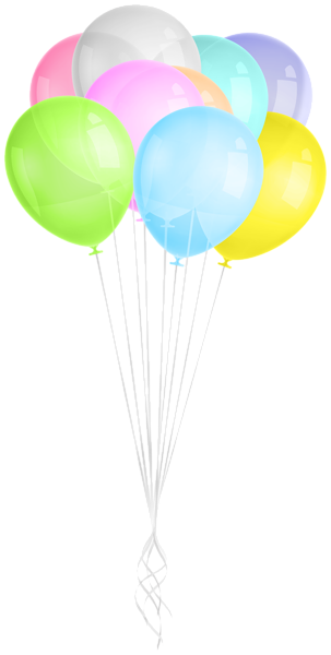 This png image - Balloons Colorful PNG Clipart, is available for free download