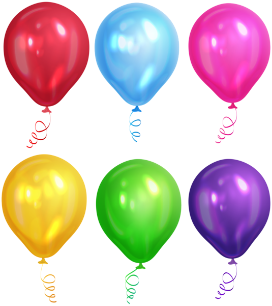 This png image - Balloons Set PNG Clip Art Image, is available for free download