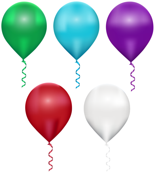 Balloons Set Transparent Image | Gallery Yopriceville - High-Quality