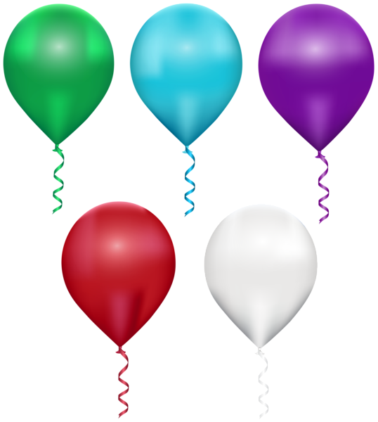 This png image - Balloons Set Transparent Image, is available for free download