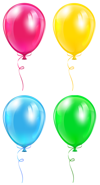 Balloons Set Transparent PNG Image | Gallery Yopriceville - High