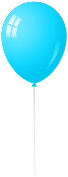 This png image - Blue Balloon Stick PNG Transparent Clipart, is available for free download