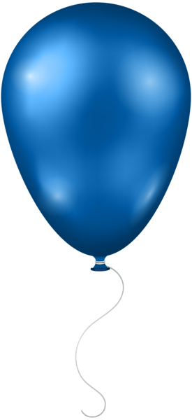 Blue Balloon Transparent PNG Clip Art Image | Gallery Yopriceville