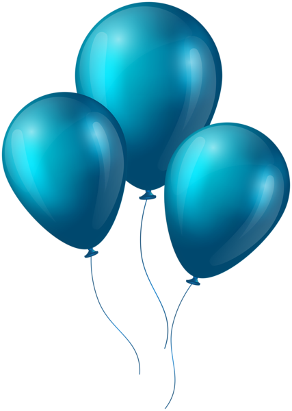 This png image - Blue Balloons PNG Image, is available for free download