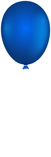 This png image - Blue Single Balloon Clipart, is available for free download