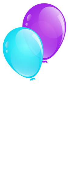 This png image - Blue and Purple Balloons Clip Art Image, is available for free download