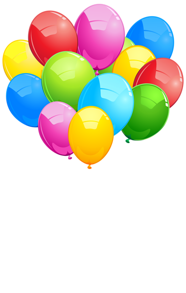 This png image - Bunch Balloons PNG Transparent Clip Art Image, is available for free download