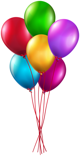 This png image - Bunch of Balloons Transparent PNG Clipart, is available for free download