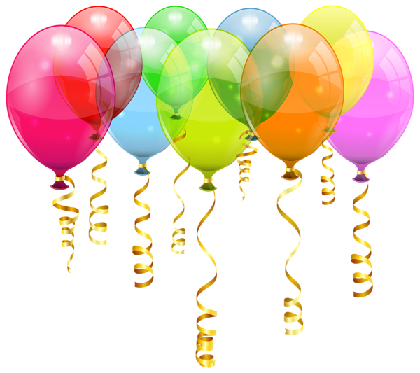This png image - Colorful Balloon Bunch PNG Clipart Image, is available for free download