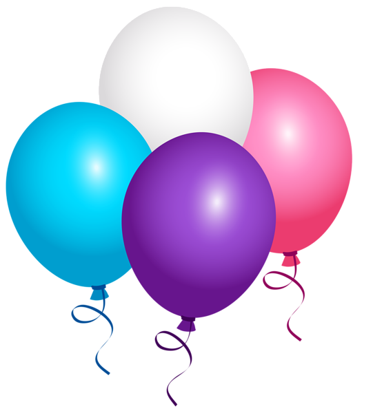 Flying Balloons PNG Clipart Image | Gallery Yopriceville - High-Quality