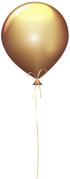 This png image - Gold Balloon Transparent Clip Art Image, is available for free download