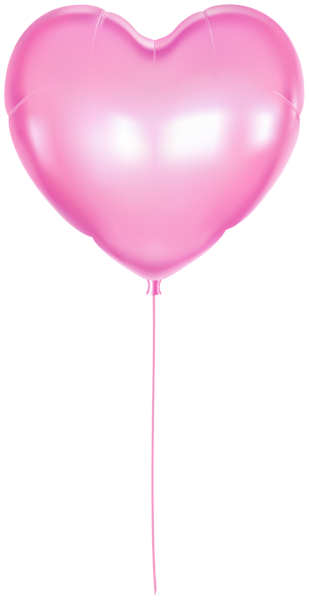 This png image - Heart Balloon Pink PNG Clipart, is available for free download