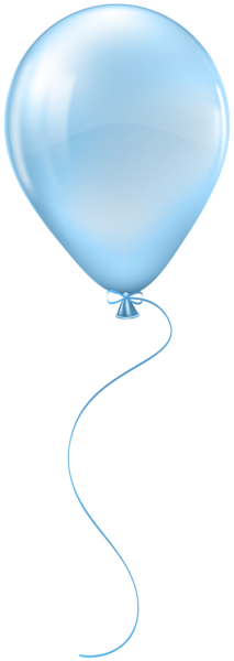 This png image - Light Blue Balloon PNG Clipart, is available for free download