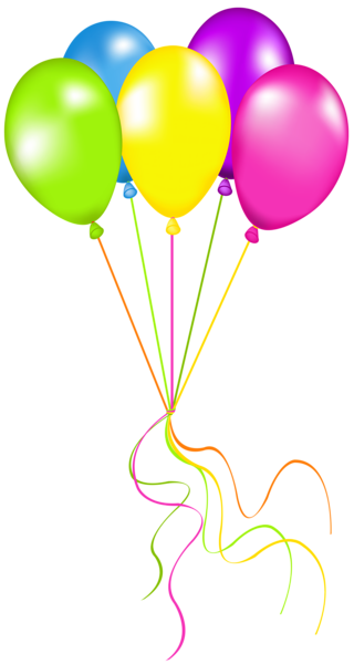 This png image - Neon Balloons PNG Picture, is available for free download