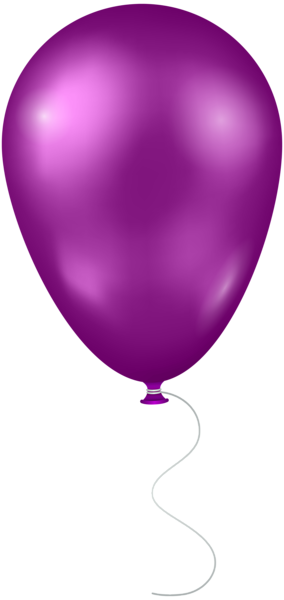 This png image - Purple Balloon Transparent PNG Clip Art Image, is available for free download