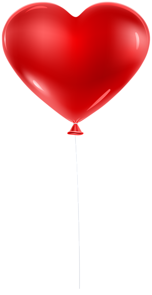 This png image - Red Balloon Heart Transparent Clip Art, is available for free download