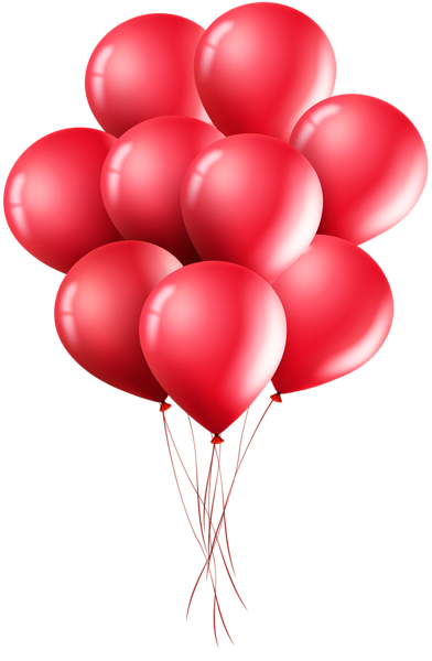 This png image - Red Balloons PNG Clip Art Image, is available for free download
