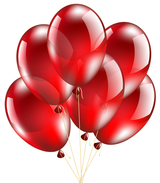 This png image - Red Balloons Transparent PNG Clip Art Image, is available for free download
