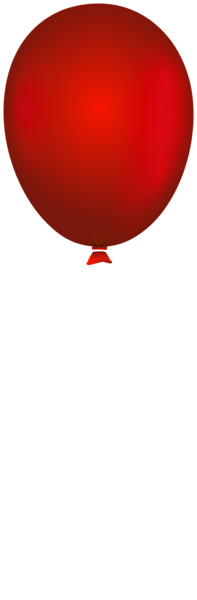 This png image - Red Single Balloon Clipart, is available for free download