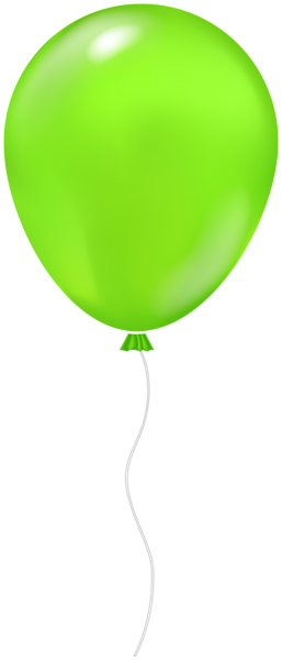 This png image - Single Balloon PNG Green Clipart, is available for free download