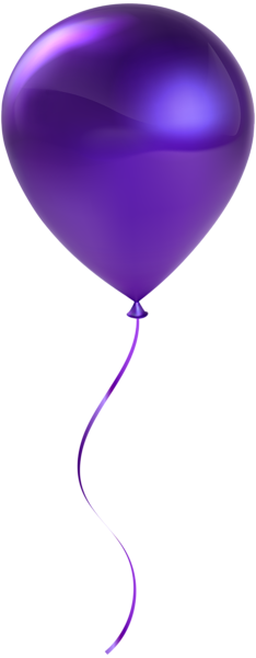 This png image - Single Purple Balloon Transparent Clip Art, is available for free download