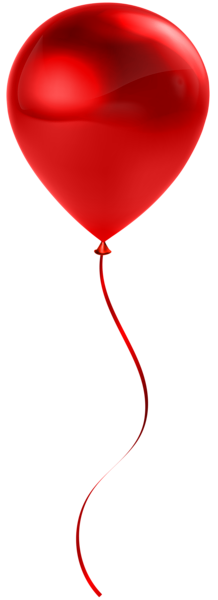 This png image - Single Red Balloon Transparent Clip Art, is available for free download