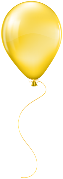 This png image - Soft Yellow Balloon PNG Clipart, is available for free download