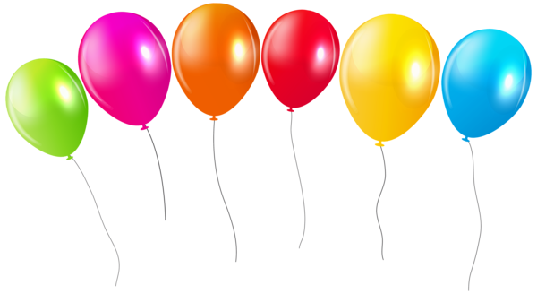 This png image - Transparent Colorful Balloons PNG Clipar, is available for free download