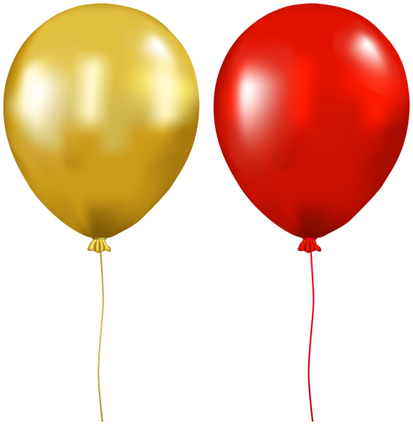 Two Balloons PNG Clip Art | Gallery Yopriceville - High-Quality Images and Transparent PNG Free