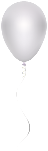 White Balloon PNG Clipart | Gallery Yopriceville - High-Quality Free ...