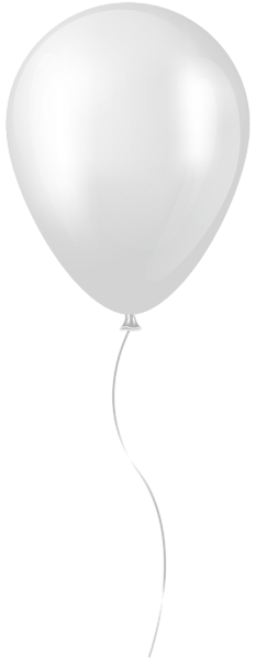 This png image - White Balloon Transparent Clip Art, is available for free download