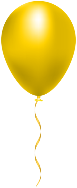 This png image - Yellow Balloon PNG Clip Art Image, is available for free download