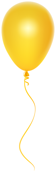 This png image - Yellow Balloon PNG Clipart, is available for free download