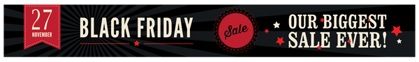 This png image - Black Friday Biggest Sale Banner PNG Clipart Image, is available for free download