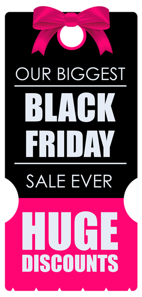 This png image - Black Friday Huge Discounts Banner Tag PNG Clipart Picture, is available for free download