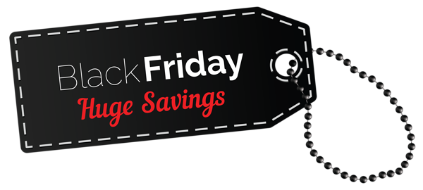 This png image - Black Friday Huge Savings Tag PNG Clipart Image, is available for free download