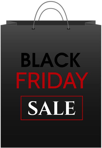 This png image - Black Friday Sale Bag PNG Clip Art Image, is available for free download
