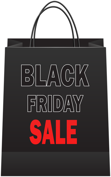 This png image - Black Friday Sale Shopping Bag PNG Clip Art, is available for free download