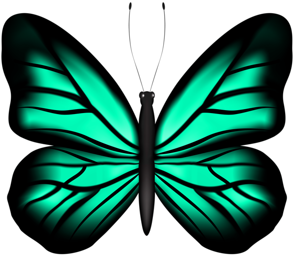 This png image - Beautiful Butterfly Emerald PNG Clipart, is available for free download