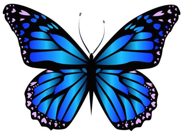 This png image - Blue Butterfly PNG Clipar Image, is available for free download