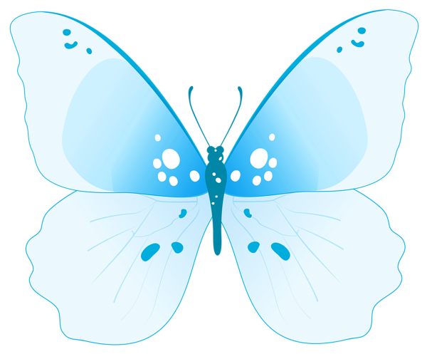 This png image - Blue Butterfly PNG Image, is available for free download