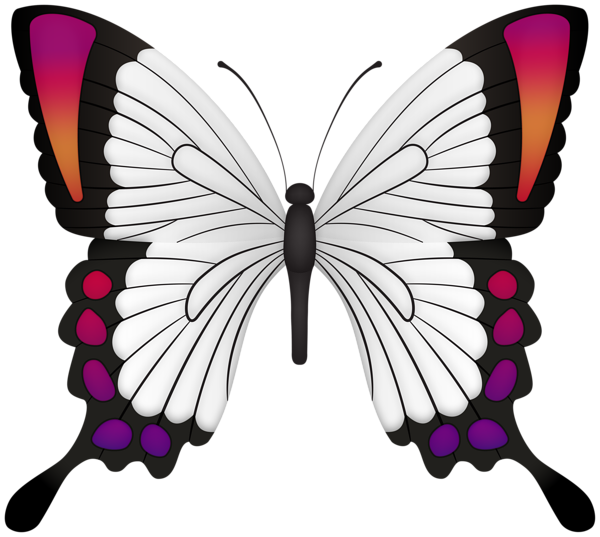 This png image - Butterfly Deco Clipart Image, is available for free download