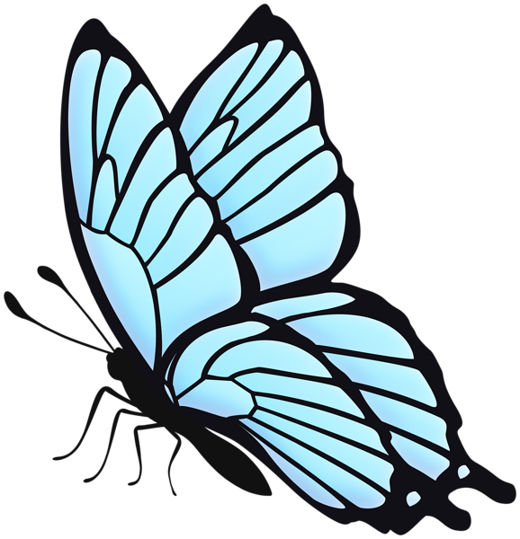 This png image - Butterfly Flying Blue PNG Clipart, is available for free download