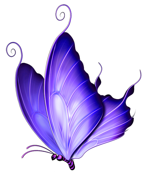 This png image - Transparent Purple Deco Butterfly PNG Clipart, is available for free download