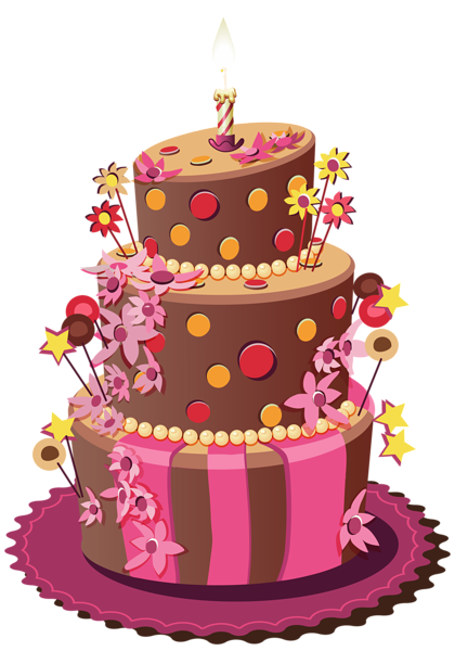 Download Birthday Cake PNG Clipart Image | Gallery Yopriceville ...