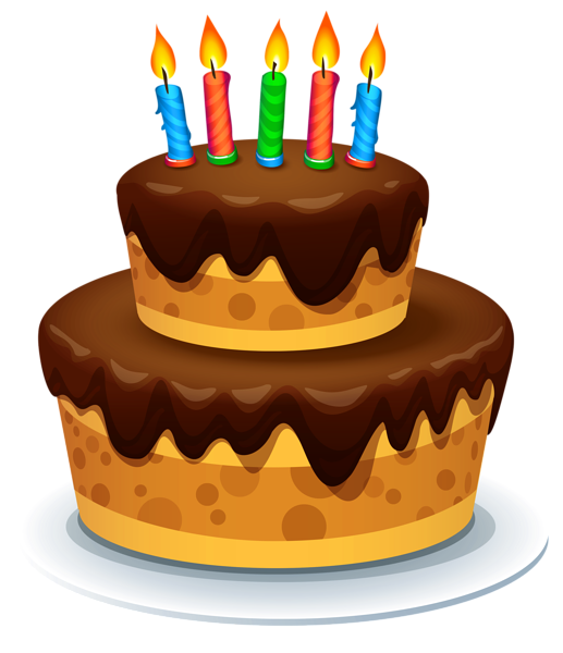 This png image - Cake with Candles PNG Clipart Image, is available for free download