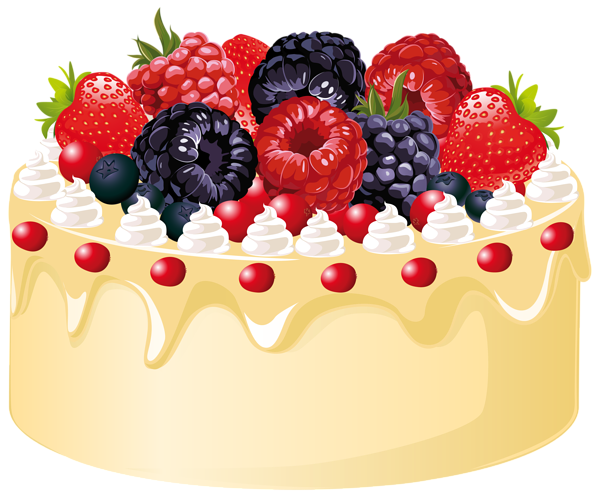 This png image - Fruit Cake with Candle PNG Clipart Image, is available for free download