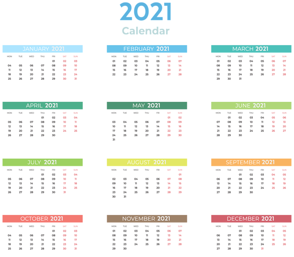 Png Transparent Background Png 2021 Calendar Png / Calendar 2021 year PNG - New year 2021 isolated on transparent png.